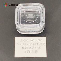 5*10mm2 α-προσώπου Un-doped ειδική αντίσταση υποστρωμάτων ενιαίου κρυστάλλου GaN ν-τύπων??????????? &lt; 0,05 Ω·συσκευή/λέιζερ δύναμης εκατ.