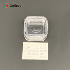 5*10mm2 SP-προσώπου (10-11) Un-Doped ειδική αντίσταση υποστρωμάτων ενιαίου κρυστάλλου GaN Si-τύπων??????????? &gt; 10 ⁶ Ω·Συσκευή εκατ. RF