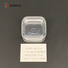 5x10mm2 Sp Face Gan Epitaxial Wafer Un Doped Si Type Gan Μονοκρυσταλλικό Υπόστρωμα