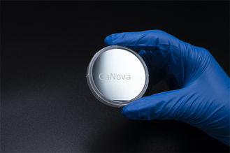 Διάσταση 520±10nm πράσινος-οδηγημένο 2inch GaN στο στρώμα γκοφρετών πυριτίου 20nmContact