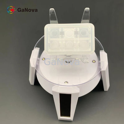 πάχος 350 ±25 µm TTV ≤ 10 µm υποστρωμάτων ενιαίου κρυστάλλου 10*10.5mm2 GaN