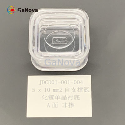 TTV ≤ 10μm Α-πρόσωπο χωρίς ντόπινγκ N-τύπου ελεύθερο στάσιμο GaN μονοκρυσταλλικό υπόστρωμα Αντίσταση 0,1 Ω·cm Συσκευή ισχύος/λέιζερ W
