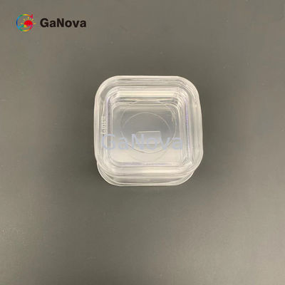 5*10mm2 α-προσώπου Un-Doped ειδική αντίσταση υποστρωμάτων ενιαίου κρυστάλλου GaN Si-τύπων??????????? &gt; 10 ⁶ Ω·Γκοφρέτα συσκευών εκατ. RF
