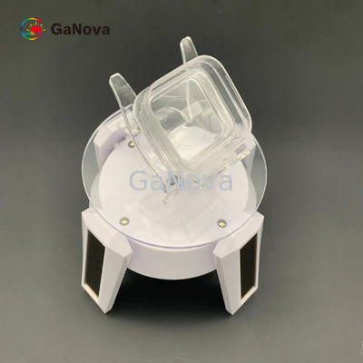 5x10mm2 SP-Face 10-11 Ανεξάρτητο ελεύθερο υπόστρωμα GaN μονοκρυσταλλικού τύπου N χωρίς ντόπιση με TTV ≤ 10μm Αντίσταση 0,05 Ω·cm