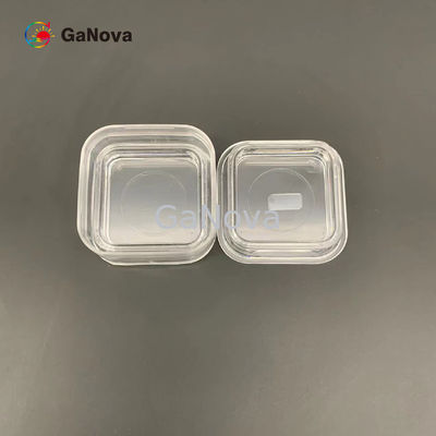 5*10mm2 SP-προσώπου (10-11) Un-Doped ειδική αντίσταση υποστρωμάτων ενιαίου κρυστάλλου GaN Si-τύπων??????????? &gt; 10 ⁶ Ω·Συσκευή εκατ. RF