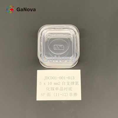 Συσκευή ισχύος 5x10mm2 Ανεξάρτητο ελεύθερο υπόστρωμα μονοκρυσταλλικού GaN τύπου N χωρίς ντόπινγκ με αντίσταση 0,1 Ω·cm και BOW εντός 10μm