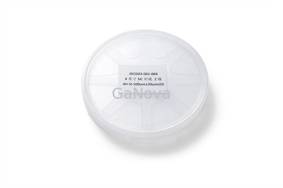 Beveling SiC Epitaxial Wafer 150,0 mm +0mm/-0,2mm 350,0um± 25,0 um