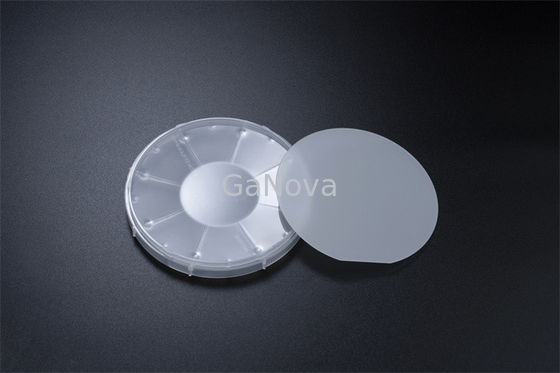 4 ιντσών P-Type Mg-Doped GaN On Sapphire Wafer SSP Resistivity~10Ω Cm Επιταξιακή γκοφρέτα λέιζερ LED PIN
