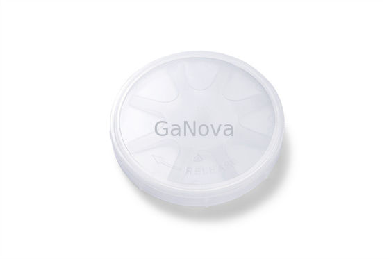 4inch GaN στον επίπεδο σάπφειρο γκοφρετών των γαλαζοπράσινων οδηγήσεων γκοφρετών σαπφείρου 100 χιλ.