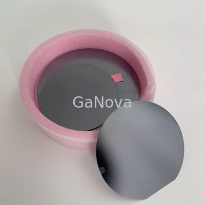 51mm 2 ιντσών GaAs Wafer Undoped Substrates 7mm IF Length