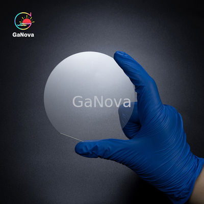 JDWY01-001-002 2 ίντσες παχιά ταινία (1,2)Um AIN σε ζαφείρινη πλάκα DSP XRD FWHM Of(002)≤80arcsec(102) ≤650arcsec