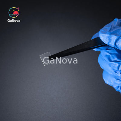 JDCD04-001-003 10x10mm2 100 ((Off 6°) Fe Doped Free Standing Ga2O3 Μοναδικό κρύσταλλο υπόστρωμα Κατηγορία προϊόντος Μοναδικό γυαλισμό